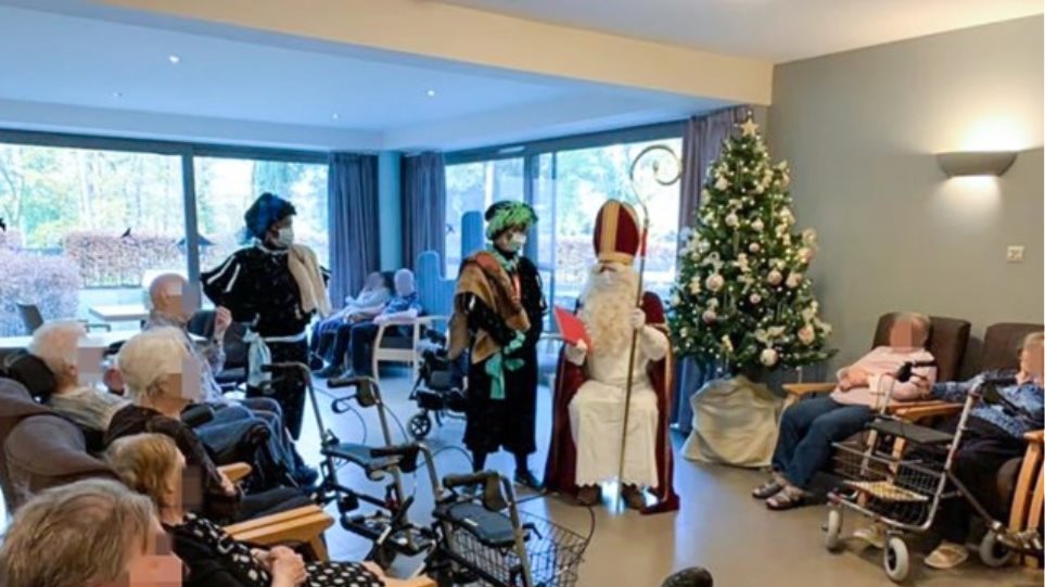 Ο... Άγιος Βασίλης επισκέφθηκε γηροκομείο και κόλλησε 118 ανθρώπους - Φωτογραφία 1