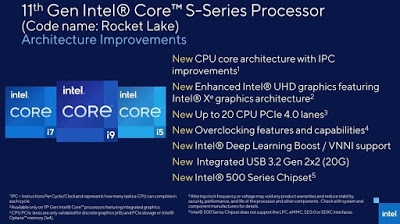 Τα specs της 11ης γενιάς Intel Core στην επιφάνεια - Φωτογραφία 1