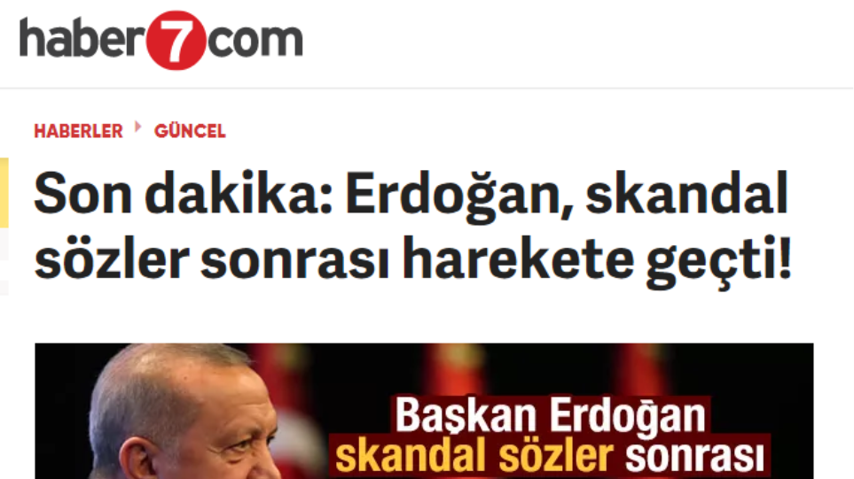 Αποκάλεσε «Κατεστραμμένο δικτάτορα» τον Ερντογάν και του ζητάει χρηματική αποζημίωση - Φωτογραφία 1