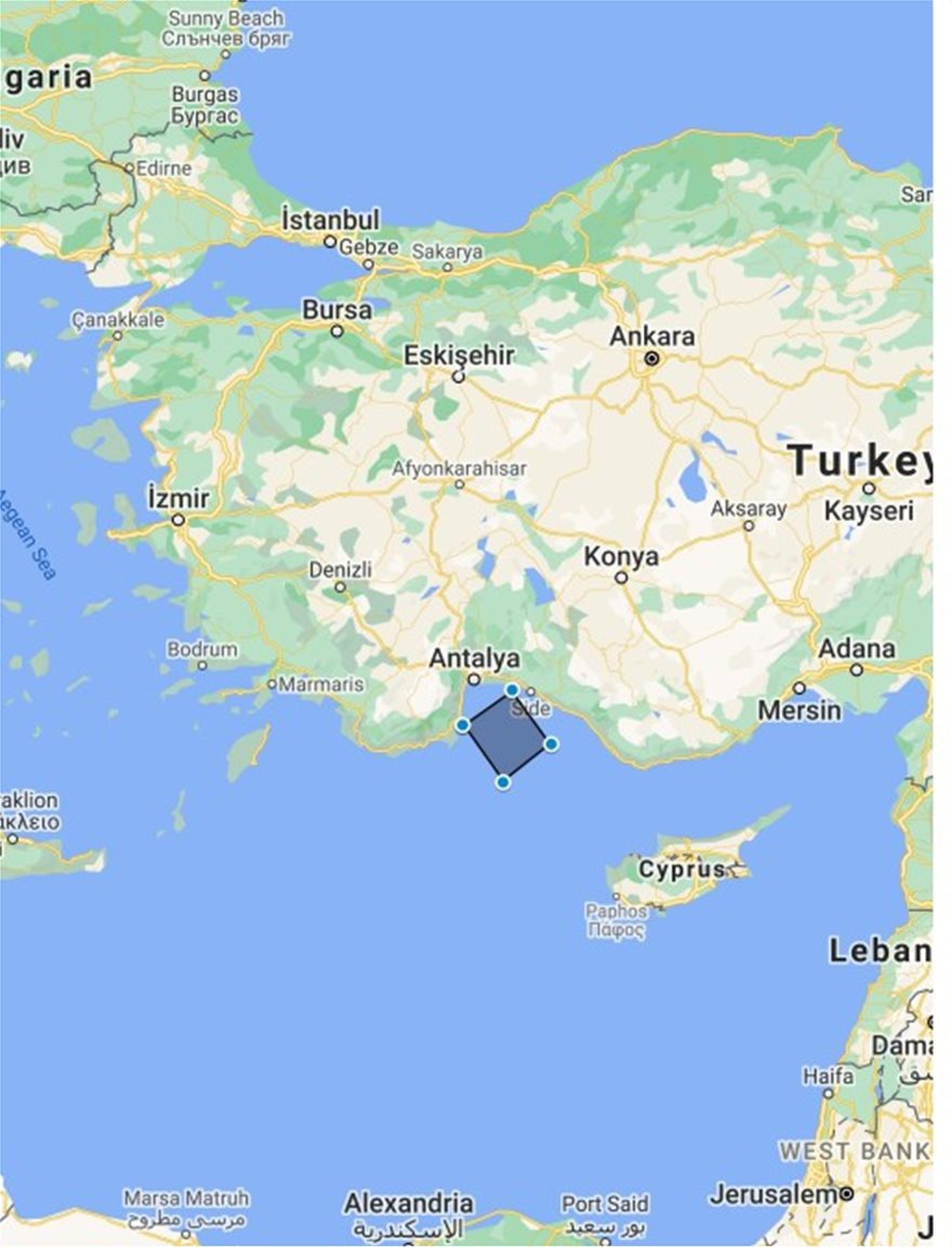 Τουρκία εξέδωσε NAVTEX για το Oruc Reis μέχρι τον Ιούνιο - Φωτογραφία 2