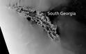 Απίστευτο θέαμα στον Νότιο Ατλαντικό: Γιγαντιαίο παγόβουνο σπάει σε κομμάτια - Φωτογραφία 4