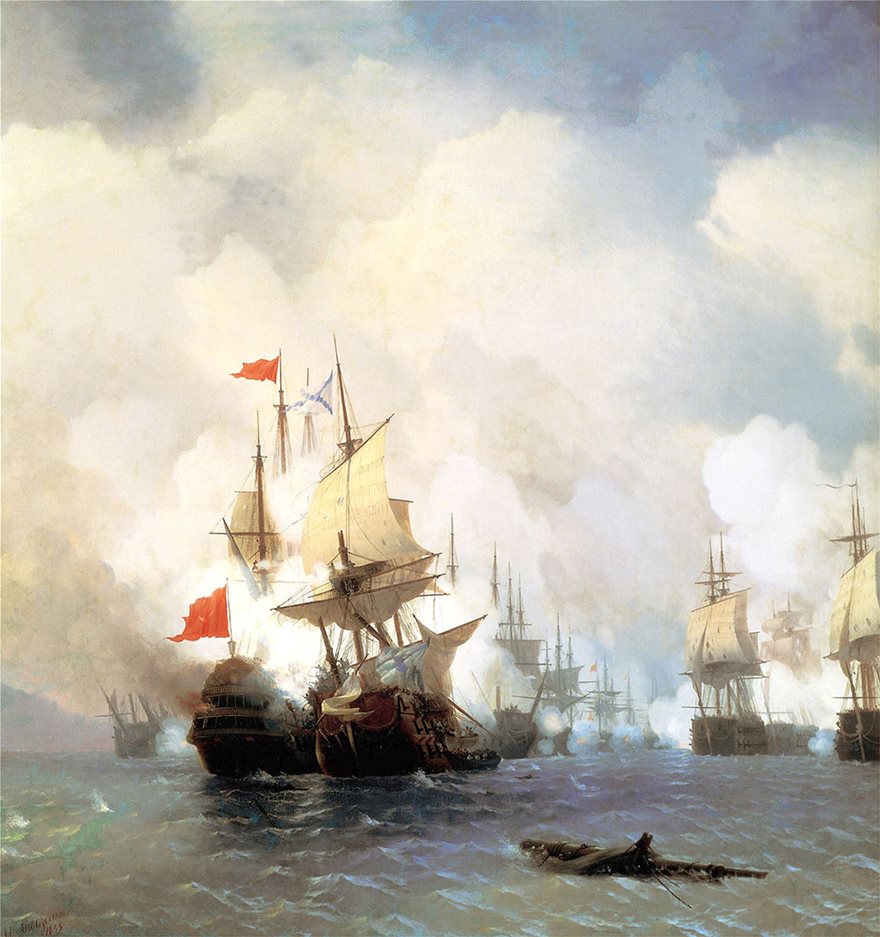 Η ναυμαχία του Τσεσμέ (1770), η πανωλεθρία των Τούρκων και ο Ιωάννης Βαρβάκης - Φωτογραφία 5