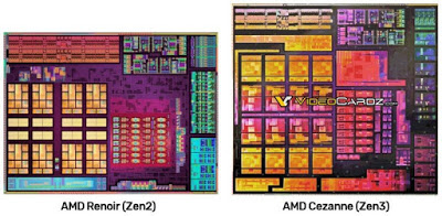 AMD Ryzen 5000 'Cezanne' μέσα από die renders - Φωτογραφία 1