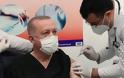 Τουρκία: Εμβολιάστηκε με το κινεζικό σκεύασμα ο Ερντογάν