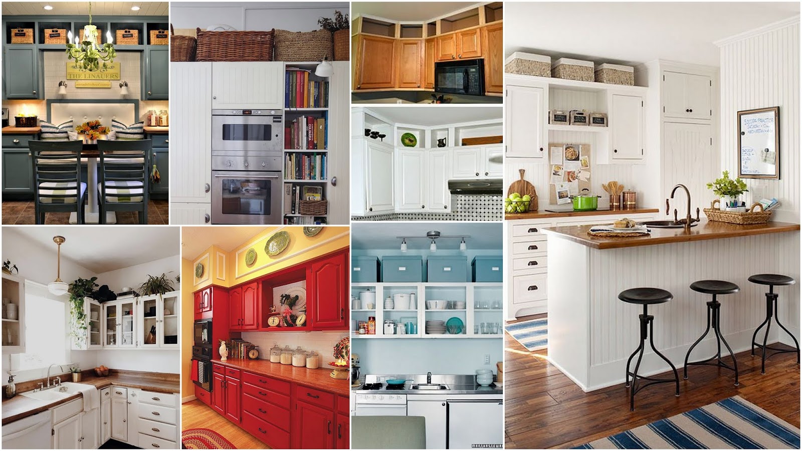 5 Τρόποι για να αξιοποιήσετε το κενό πάνω από τα ντουλάπια της κουζίνας - Φωτογραφία 2