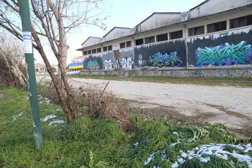 «Ξέφραγο αμπέλι» οι παλιές αποθήκες του ΟΣΕ στη Λάρισα. Εικόνες. - Φωτογραφία 1