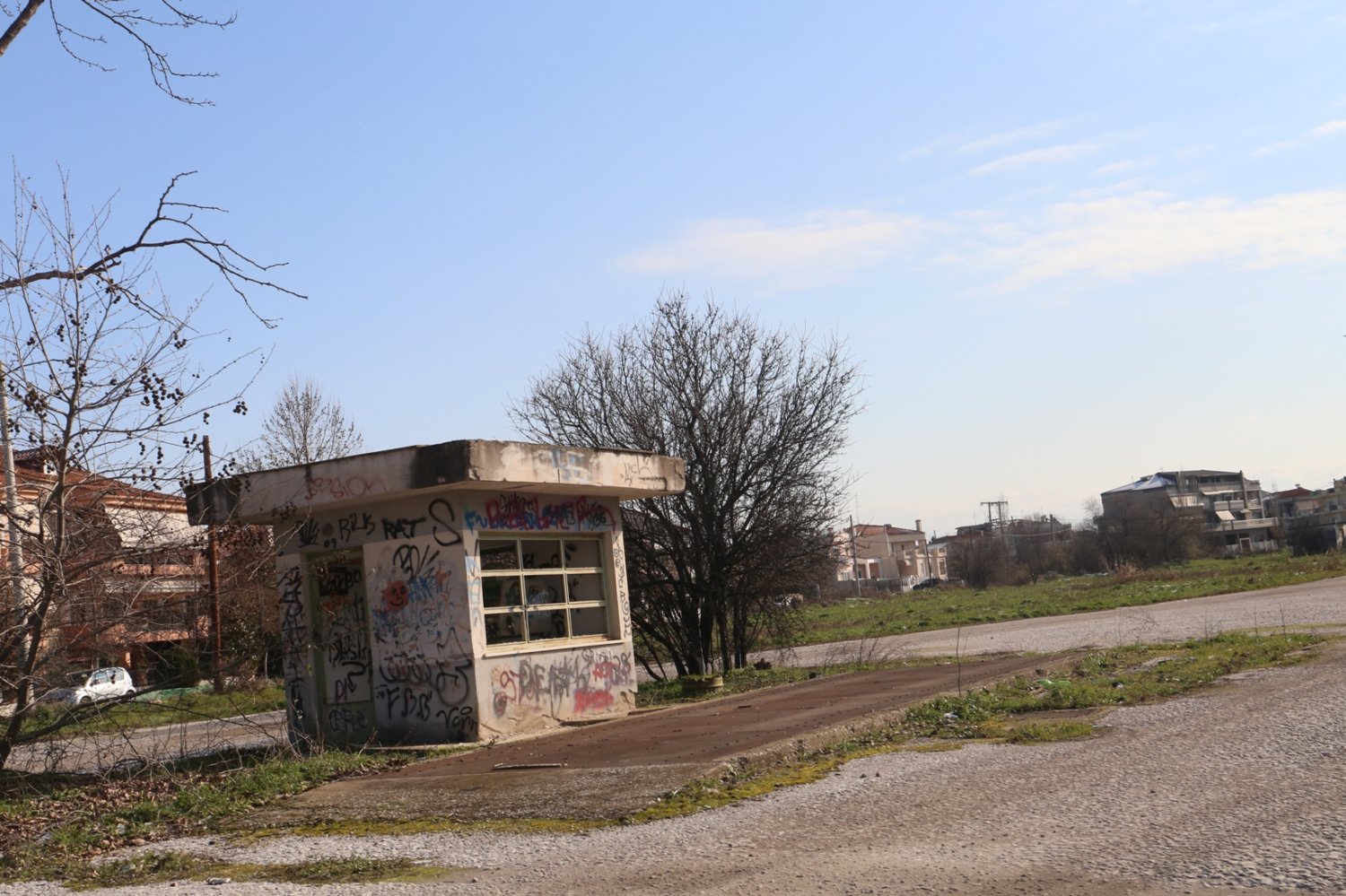 «Ξέφραγο αμπέλι» οι παλιές αποθήκες του ΟΣΕ στη Λάρισα. Εικόνες. - Φωτογραφία 4