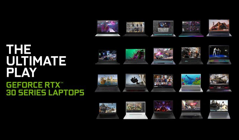 NVIDIA mobile RTX 30 Series: Παρών με 70 νέα Gaming Laptops - Φωτογραφία 3