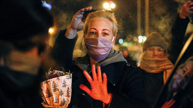 Ρωσία: Η αστυνομία προφυλάκισε τη σύζυγο του Αλεξέι Ναβάλνι - Φωτογραφία 1