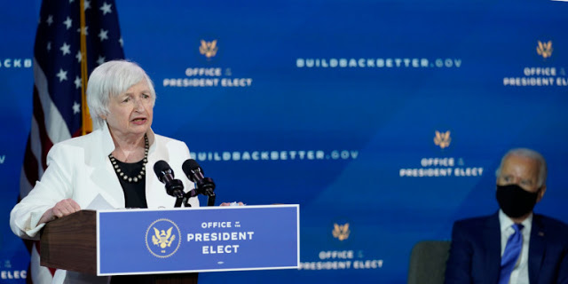 ΗΠΑ: Εγκρίθηκε ο διορισμός της Γέλεν ως νέα υπουργός Οικονομικών - Φωτογραφία 1