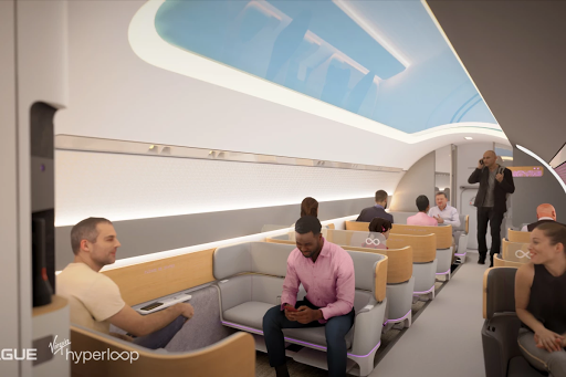 Η Virgin Hyperloop παρουσιάζει νέα σχεδίαση και εμπειρία επιβατών. - Φωτογραφία 1