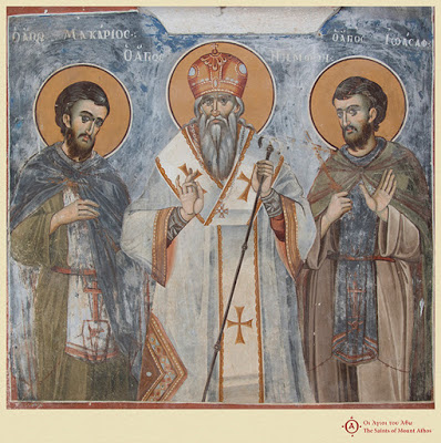 Οι Άγιοι του Άθω: Άγιος Μακάριος οσιομάρτυρας (†1505/6) / Saint Macarius monastic martyr (†1505/6) - Φωτογραφία 1