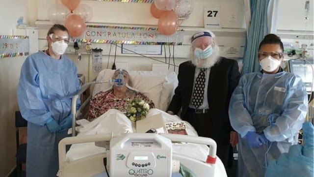 Κοροναϊός - Βρετανία: Παντρεύτηκαν μετά από 46 χρόνια γνωριμίας σε θάλαμο covid νοσοκομείου - Φωτογραφία 1