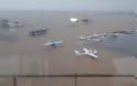 Έβροs: Μεγάλες ζημιές στο αεροδρόμιο της Αλεξανδρούπολης