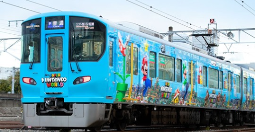 Ένα Super Nintendo τρένο ξεκινά τις διαδρομές του στην Ιαπωνία. - Φωτογραφία 1