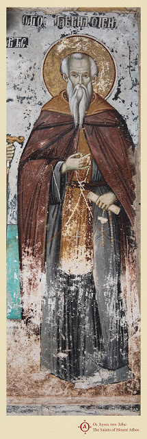 Οι Άγιοι του Άθω: Άγιος Γαβριήλ ο Ίβηρ (11ος αι.) / Saint Gabriel the Iberian (11th c.) - Φωτογραφία 1