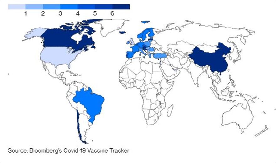 Πότε επιστρέφουμε στην κανονικότητα – Ο ρυθμός εμβολιασμού παγκοσμίως δείχνει... 2028 - Φωτογραφία 2