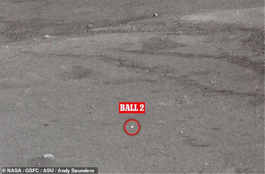 Βρέθηκε μετά από 50 χρόνια στη Σελήνη η χαμένη μπάλα γκολφ του Άλαν Σέπαρντ - Φωτογραφία 6