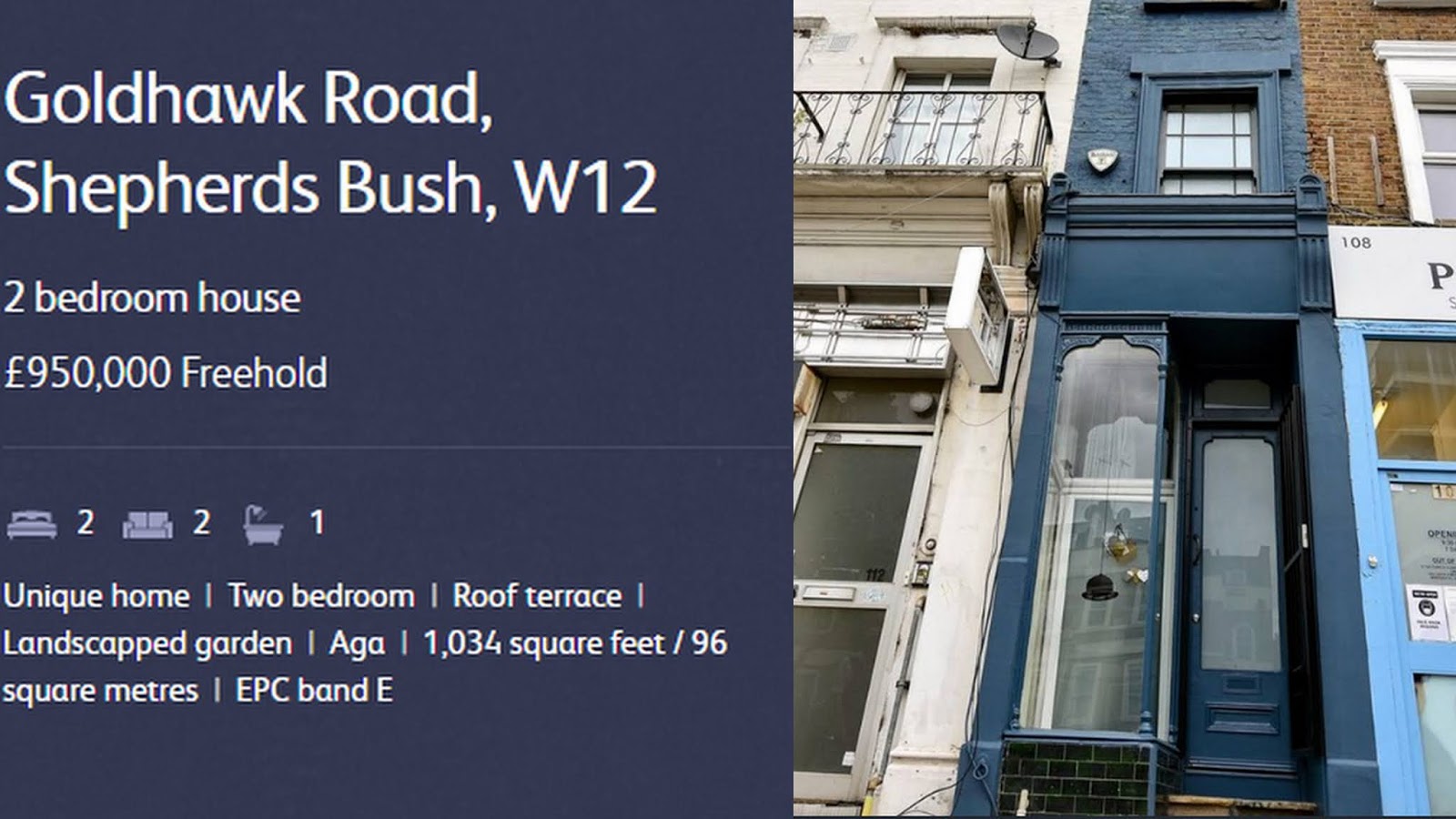 995.000 £ για το πιο στενό σπίτι του Λονδίνου - Φωτογραφία 2