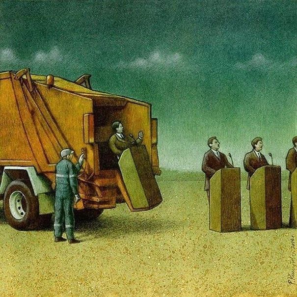 Η αλληγορική - σατυρική ζωγραφική του Pawel Kuczynski - Φωτογραφία 16