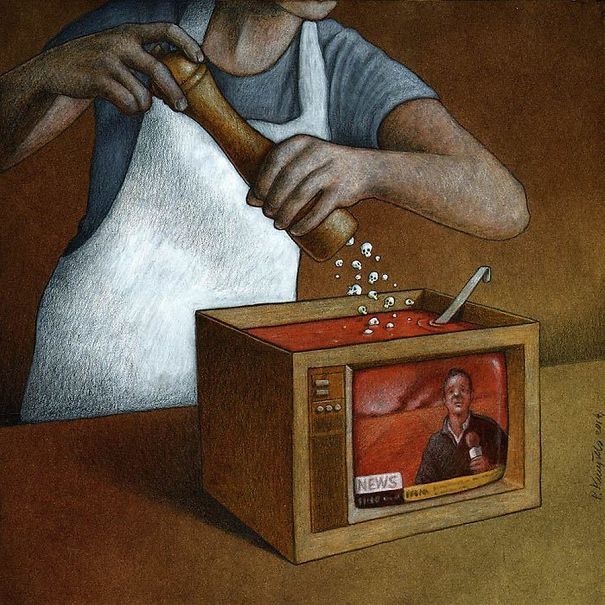 Η αλληγορική - σατυρική ζωγραφική του Pawel Kuczynski - Φωτογραφία 6