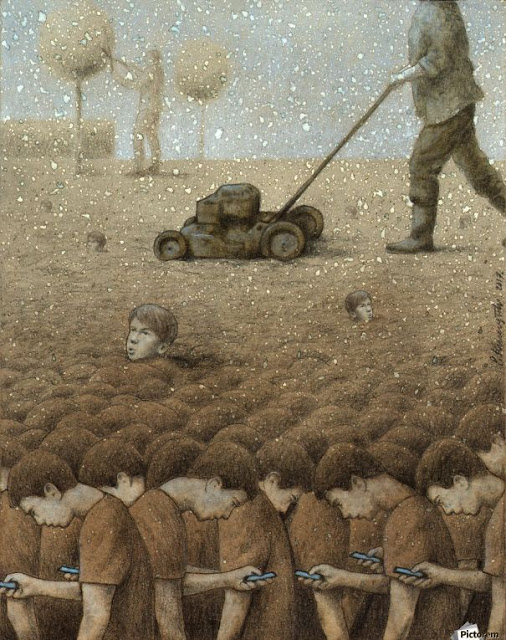 Η αλληγορική - σατυρική ζωγραφική του Pawel Kuczynski - Φωτογραφία 9