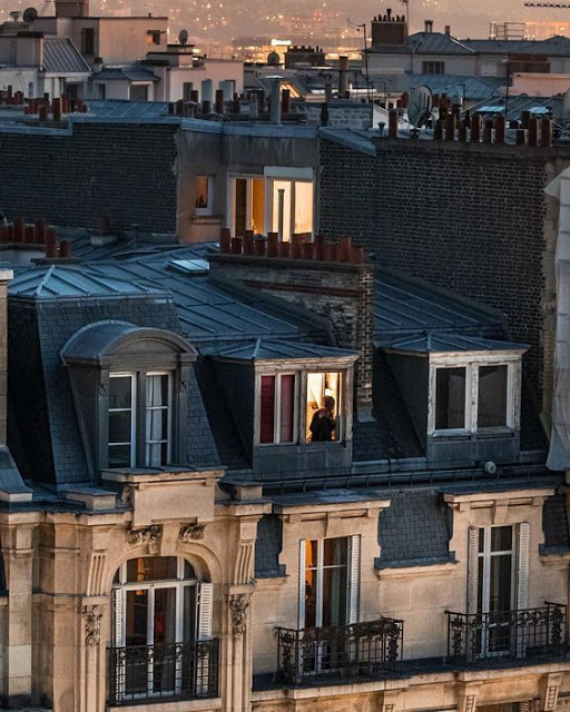 Οι στέγες του Παρισιού μέσα από τον φακό του Raphael Metivet  Haussmann Georges-Eugène - Φωτογραφία 7