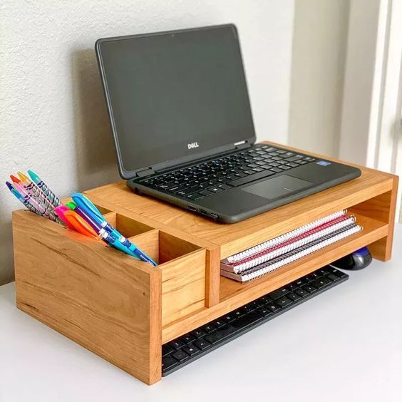 DIY Κατασκευές σταντς γραφείου για laptop - Φωτογραφία 13