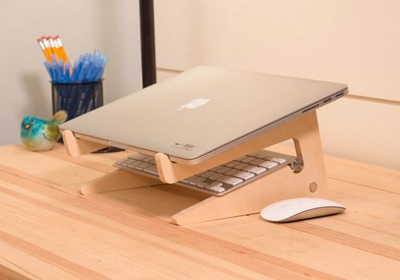 DIY Κατασκευές σταντς γραφείου για laptop - Φωτογραφία 7