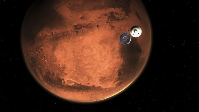 Ιστορική στιγμή: Το ρόβερ της NASA προσεδαφίστηκε στον Άρη -Η πρώτη εικόνα που έστειλε - Φωτογραφία 1
