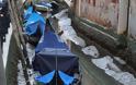 «Άδειασαν» τα κανάλια της Βενετίας - Οι γόνδολες άραξαν λόγω άμπωτης