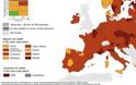 Η μισή Ελλάδα στο κόκκινο και στους χάρτες του ECDC