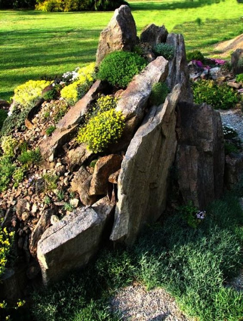 Διαμορφώσεις - Κατασκευές Κήπου με Φυσικές Πέτρες - Φωτογραφία 13