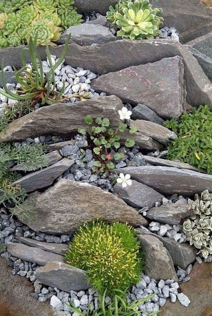Διαμορφώσεις - Κατασκευές Κήπου με Φυσικές Πέτρες - Φωτογραφία 6