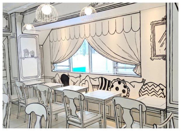 Το Cafe που μοιάζει με σκηνικό κινουμένων σχεδίων - Φωτογραφία 15