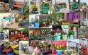 30+ Ιδέες για να προσθέσετε χρώμα στον κήπο ή το μπαλκόνι