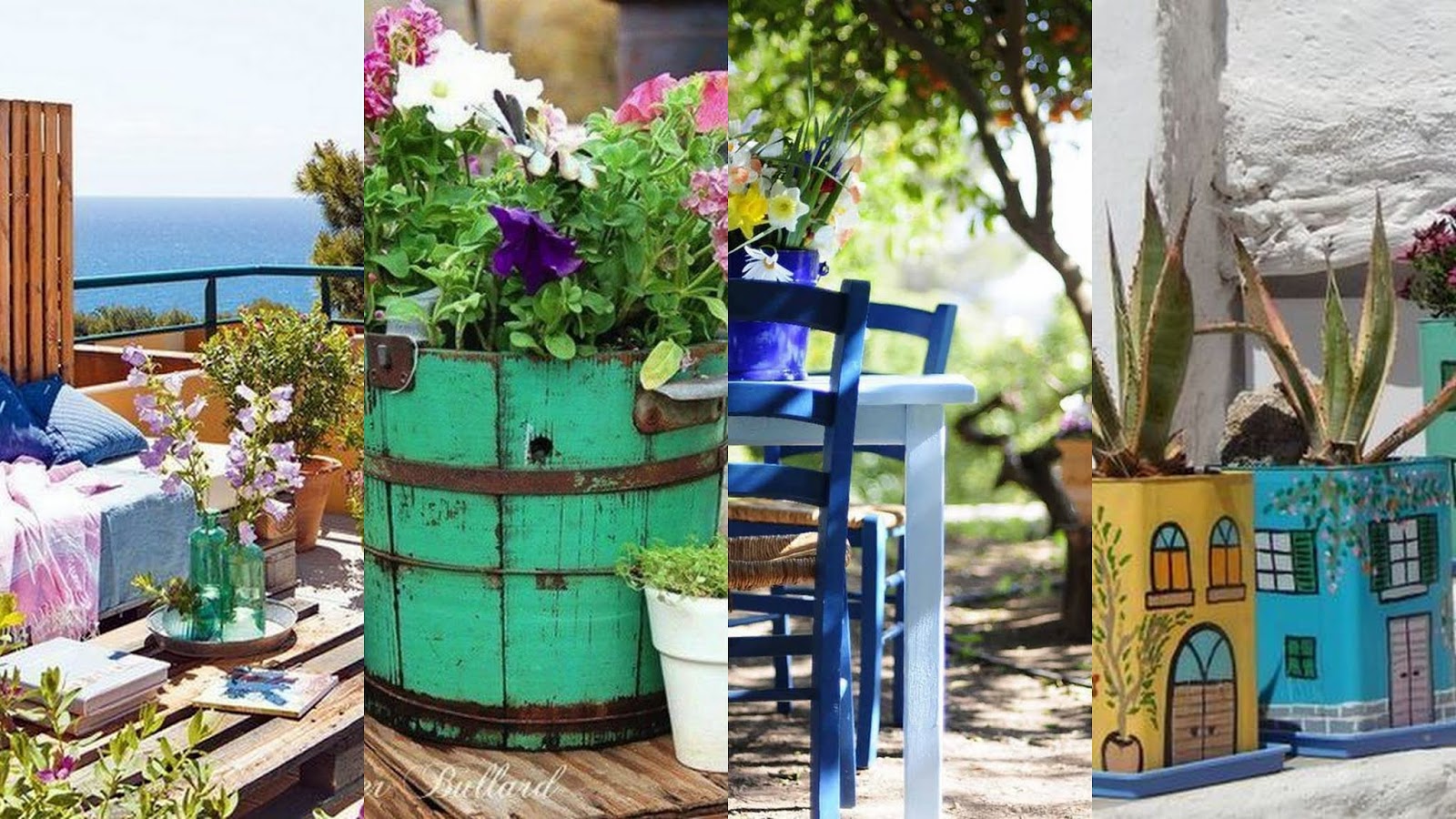 30+ Ιδέες για να προσθέσετε χρώμα στον κήπο ή το μπαλκόνι - Φωτογραφία 2