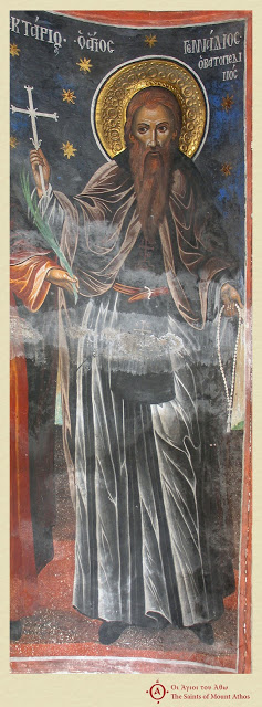 Άγιος Γεννάδιος ο Βατοπαιδινός (15ος) / Saint Gennadios of Vatopedi (15th c.) - Φωτογραφία 7