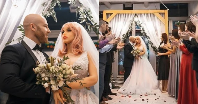33χρονος παντρεύτηκε πλαστική κούκλα, τη χώρισε και τα έφτιαξε με άλλη - Φωτογραφία 1