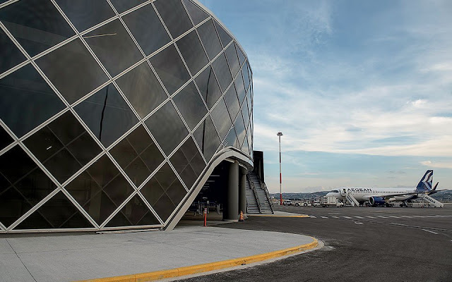 Εντυπωσιακότατη η νέα εικόνα του αεροδρομίου Μακεδονία! - Ολοκληρώθηκαν τα έργα αναβάθμισης (+pics) - Φωτογραφία 2