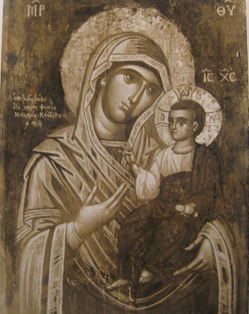 Η εικόνα της Παναγίας που εκανε την προσευχή του ο Κολοκοτρώνης στα Δερβενάκια - Φωτογραφία 1
