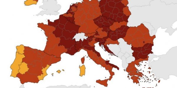 Κορονοϊός: Στο κόκκινο η Ελλάδα στους χάρτες του ECDC. Τι ισχύει για τον δείκτη θετικότητας - Φωτογραφία 1