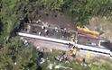 Εκτροχιασμός τρένου μέσα σε τούνελ στην Ταϊβάν - Δεκάδες νεκροί και τραυματίες