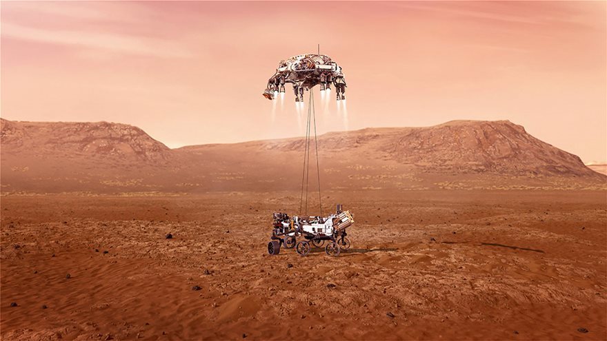 ΕΛΛΗΝΑΣ απογειώνει το ελικόπτερο της NASA πάνω από την επιφάνεια του Άρη - Φωτογραφία 5