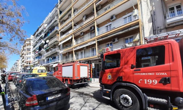 Θεσσαλονίκη: Έκρηξη σε διαμέρισμα στο κέντρο της πόλης (pics & video) - Φωτογραφία 1