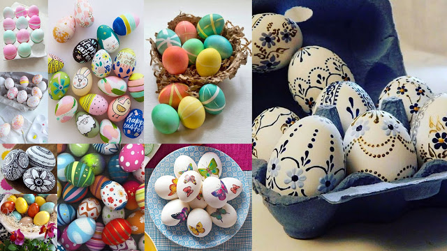 15 Τρόποι - τεχνικές για να βάψετε πασχαλινά αυγά - Φωτογραφία 1