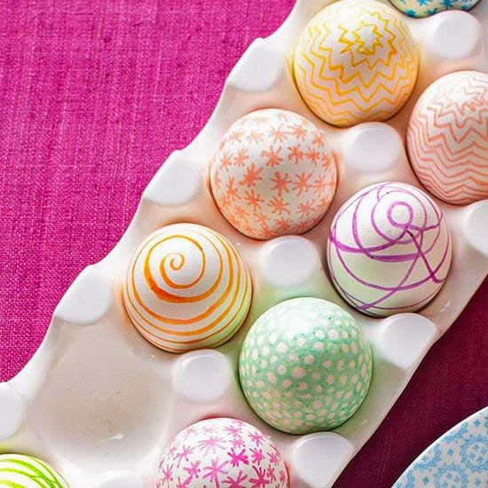 15 Τρόποι - τεχνικές για να βάψετε πασχαλινά αυγά - Φωτογραφία 19