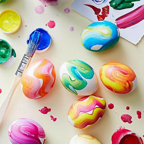 15 Τρόποι - τεχνικές για να βάψετε πασχαλινά αυγά - Φωτογραφία 26