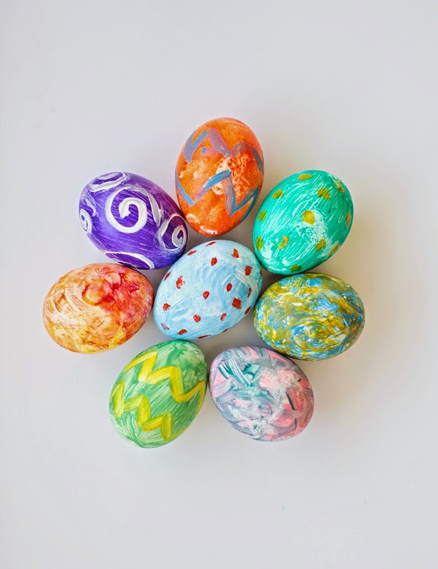15 Τρόποι - τεχνικές για να βάψετε πασχαλινά αυγά - Φωτογραφία 43