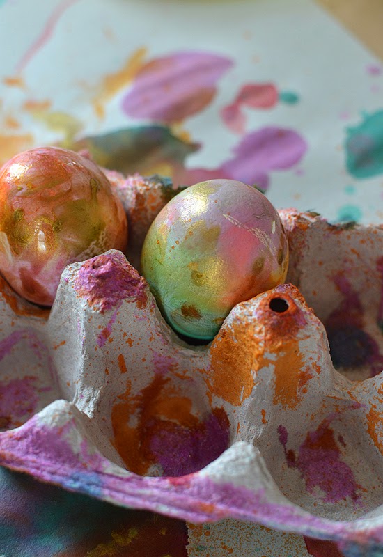 15 Τρόποι - τεχνικές για να βάψετε πασχαλινά αυγά - Φωτογραφία 60